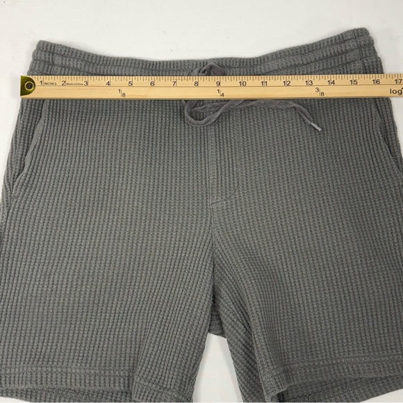 Men’s PacSun Gray Waffle Knit Volley Shorts Size M Medium - Picture 4 of 9